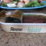 Can of Flat Anchovy Fillets packed in Olive Oil