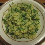 Quinoa & Spinach Pilaf